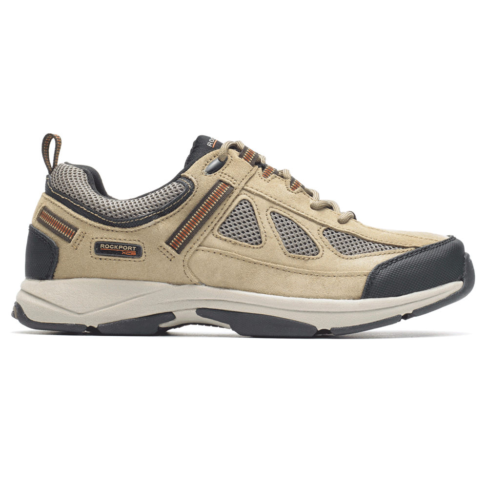 Rockport Singapore Mens Sneakers - Rock Cove Lace Up Khaki - TS9765412